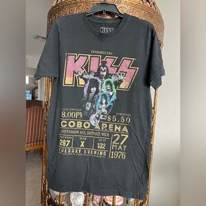 KISS 1976 Cobo Arena Concert Shirt